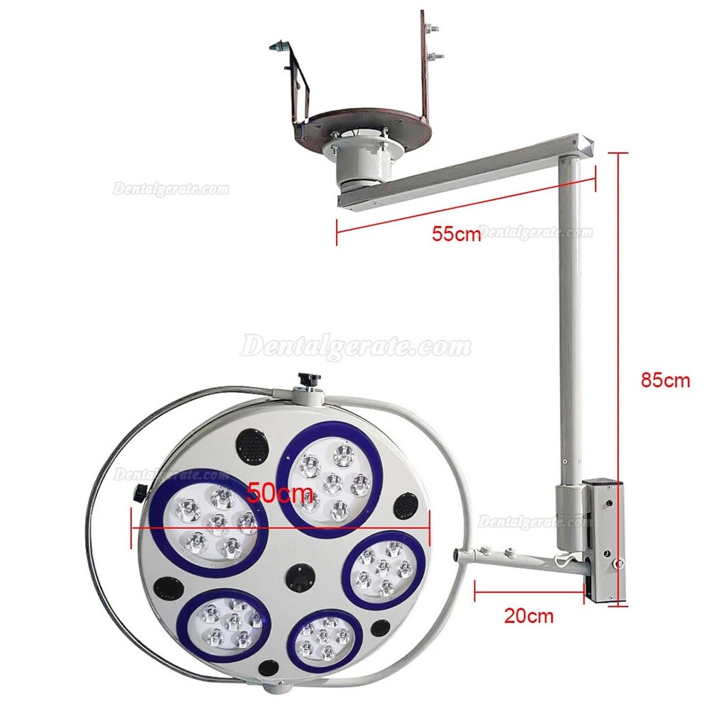 25W Dental OP Lampe, Schattenfreie Lampe, 5 L&ouml;cher, CE-zertifiziert (Deckenmontage)